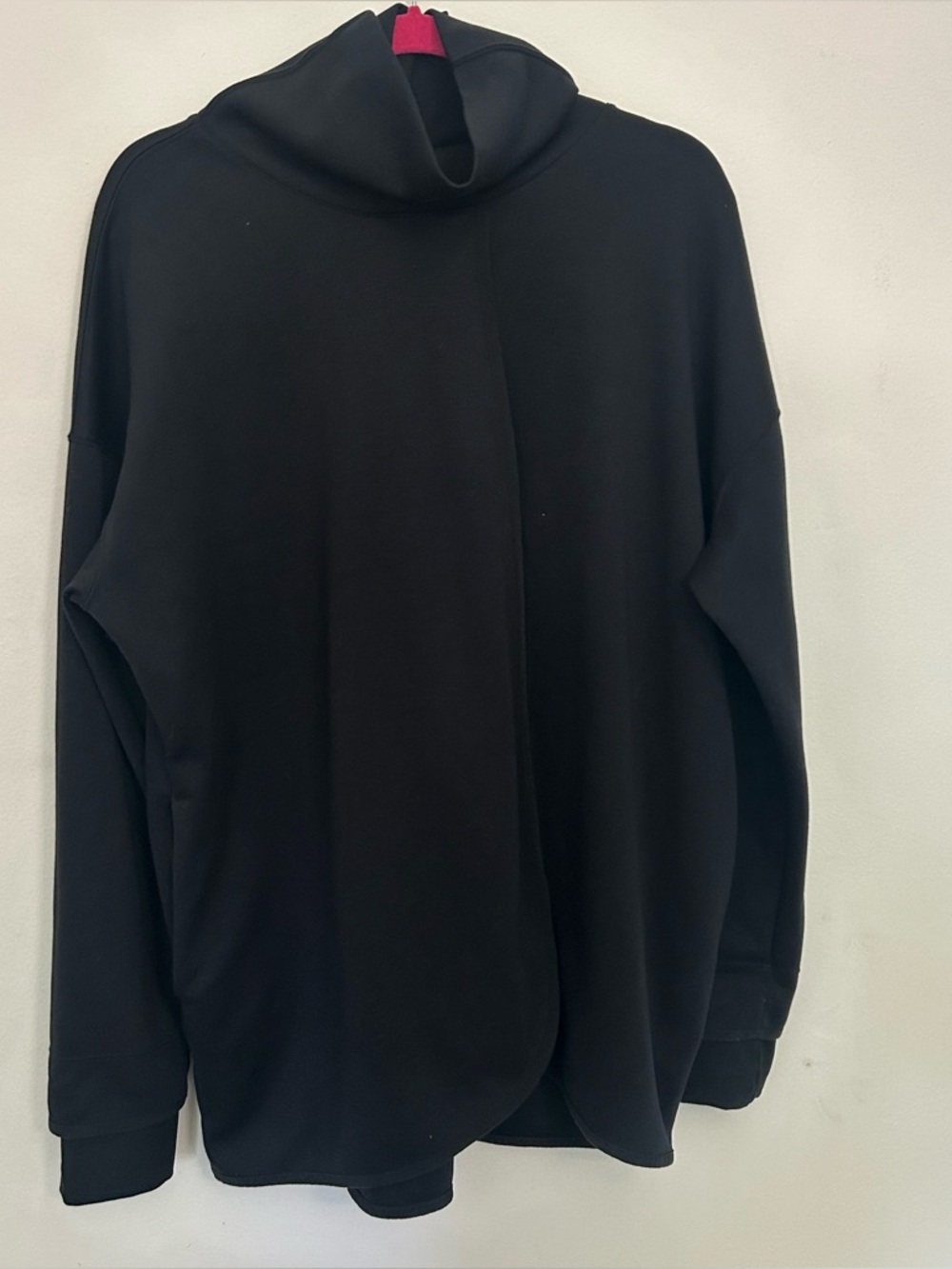 Nike Women's Reversible Pullover Turtleneck Maternity Black Sweater Size XL